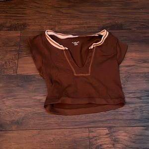 brown top only worn once